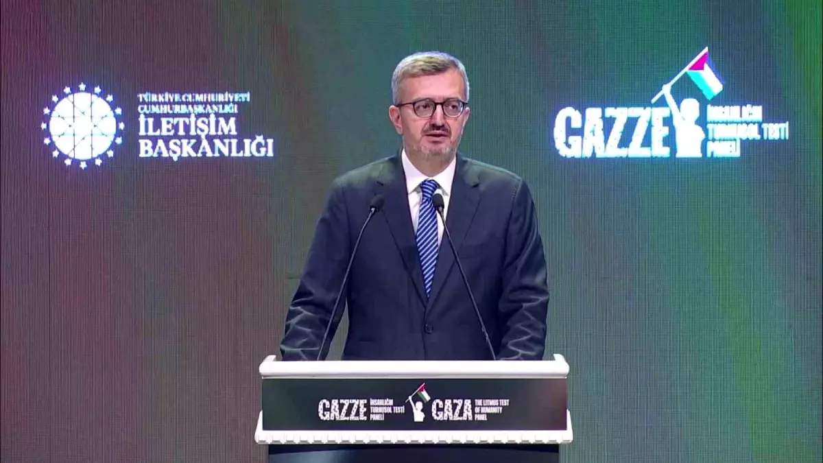 İletişim Başkanı Duran: 'İsrail'in 250'den fazla dezenformasyonunu ifşa ederken bir vicdan hareketine öncülük ettiğimizi biliyoruz'