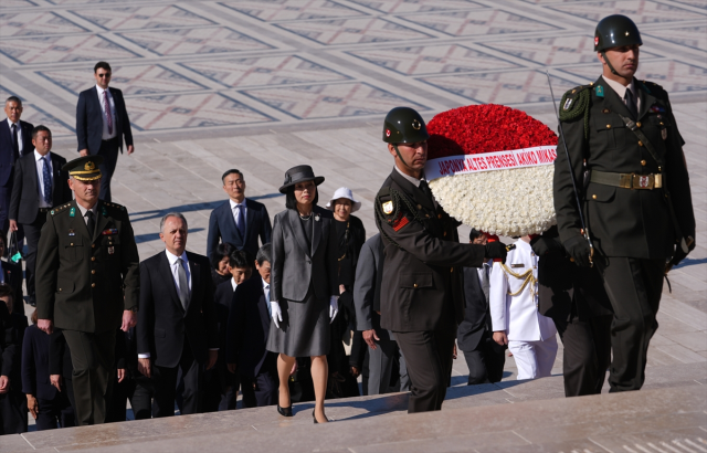 Princess Akiko Mikasa of Japan visited Anıtkabir