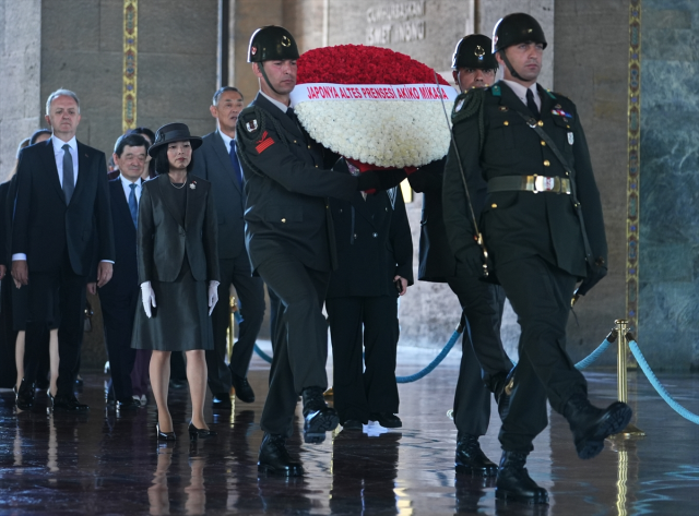 Princess Akiko Mikasa of Japan visited Anıtkabir