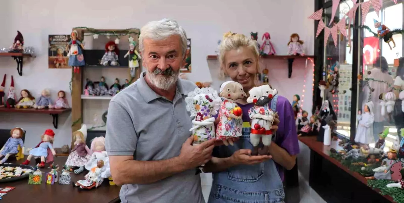 Eskişehirli Çiftin Bez Bebek Serüveni: Sanat ve Aile Saadeti