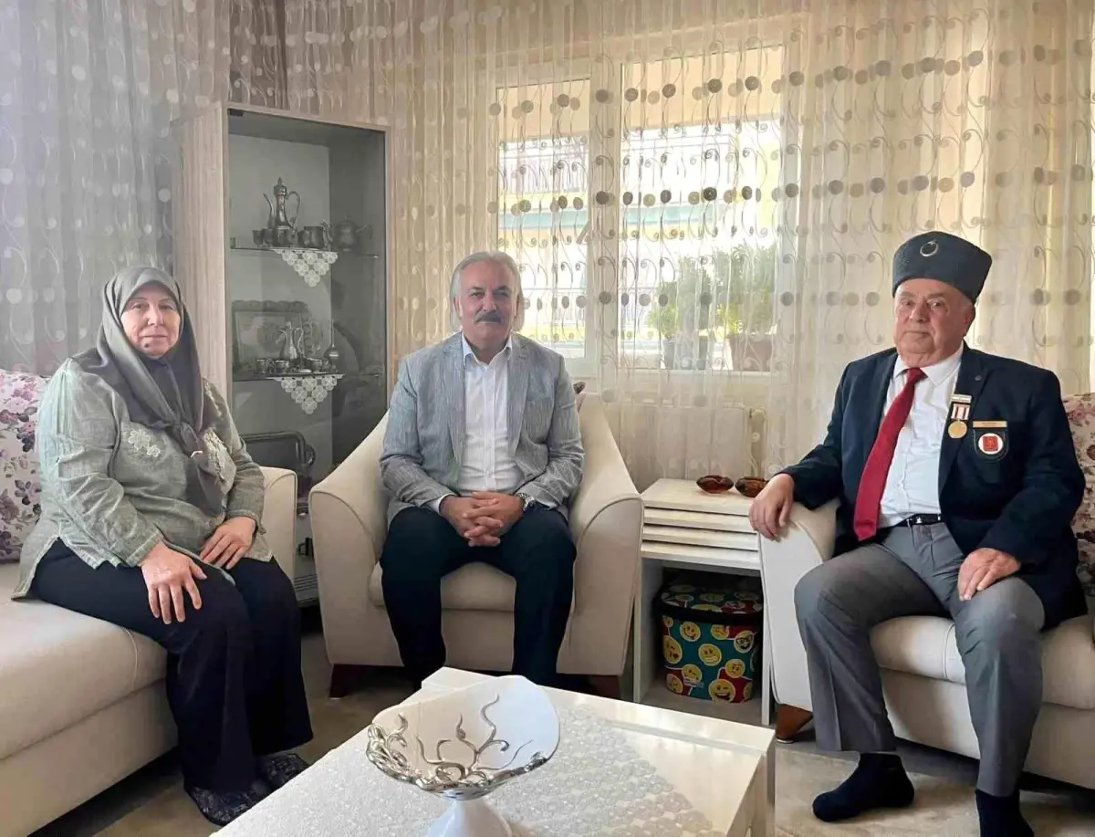 Söke Kaymakamı, Gaziler Günü'nde Kıbrıs Gazilerini Ziyaret Etti