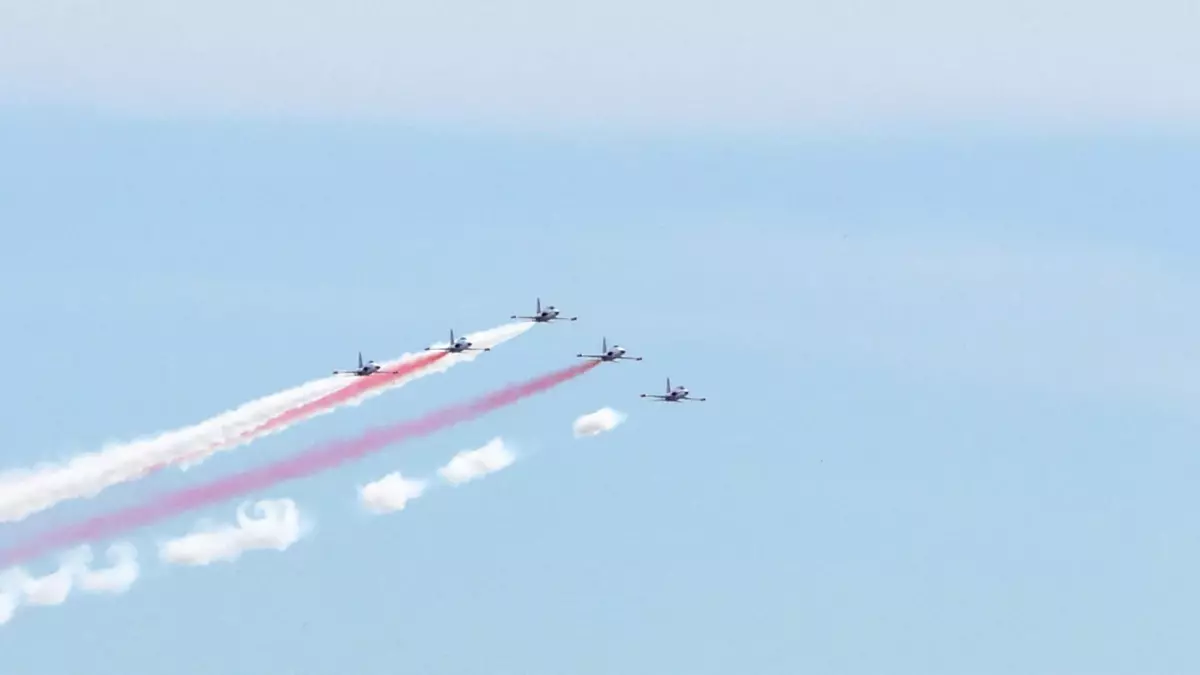 TEKNOFEST İstanbul'da Türk Yıldızları'ndan Nefes Kesen Gösteri