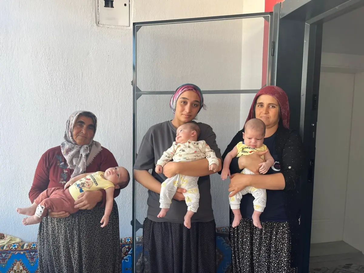 Üçüz Annesinin Hayali Gerçek Oldu