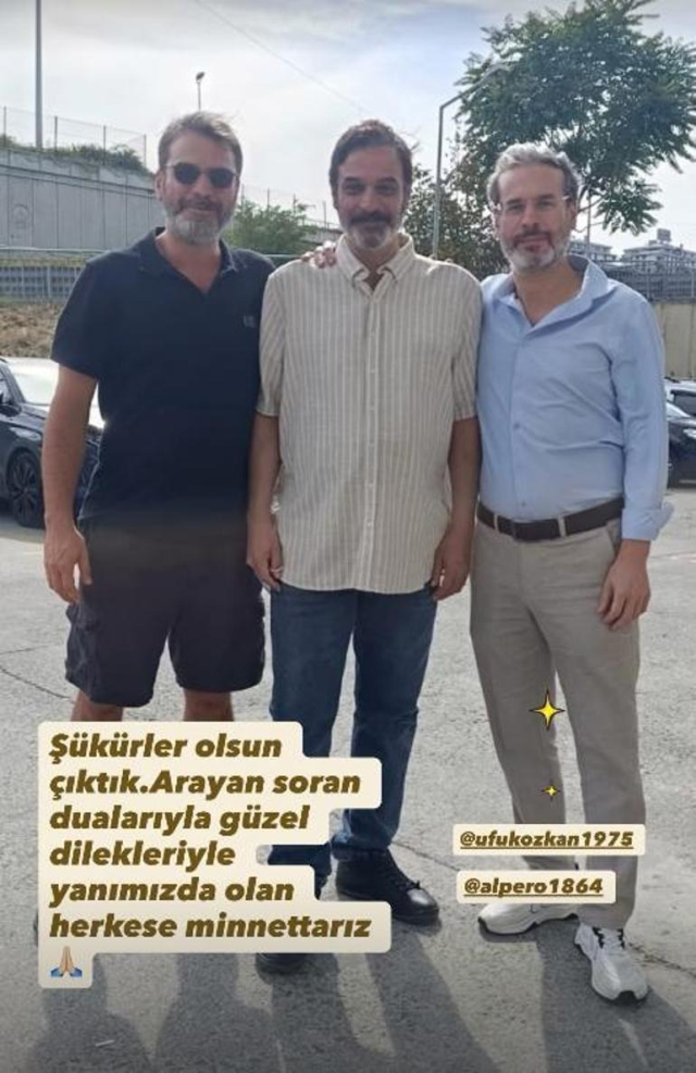 Ufuk Özkan has been discharged! First photo after leaving the hospital