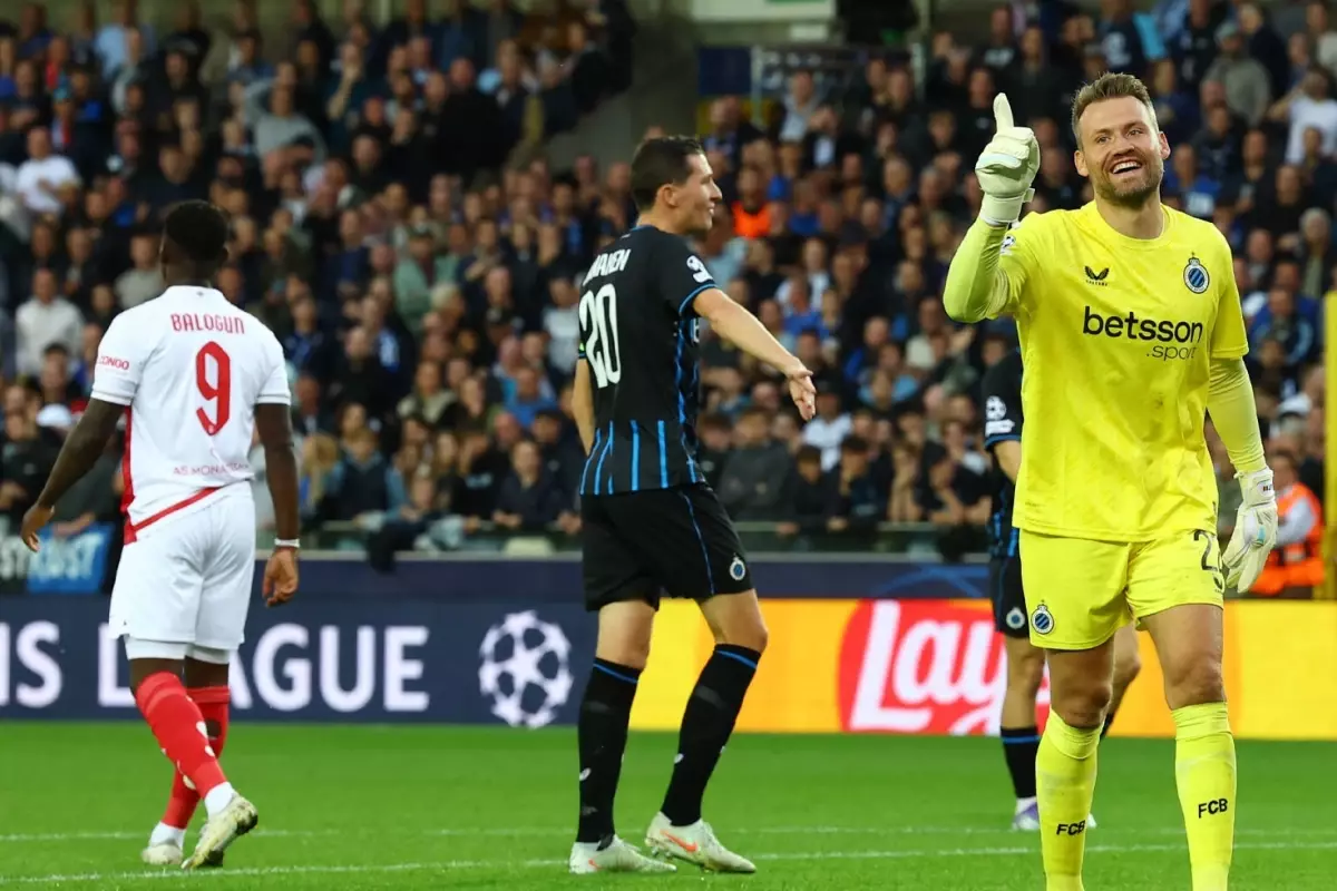 10. dakikada penaltı kaçıran Monaco, maçın geri kalanında hezimeti yaşadı