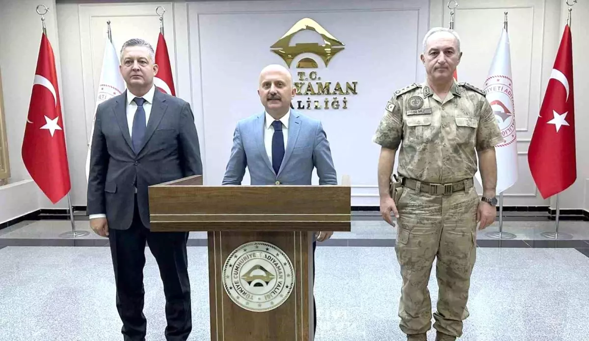 Adıyaman'da Eylül Ayı Güvenlik ve Asayiş Değerlendirme Toplantısı