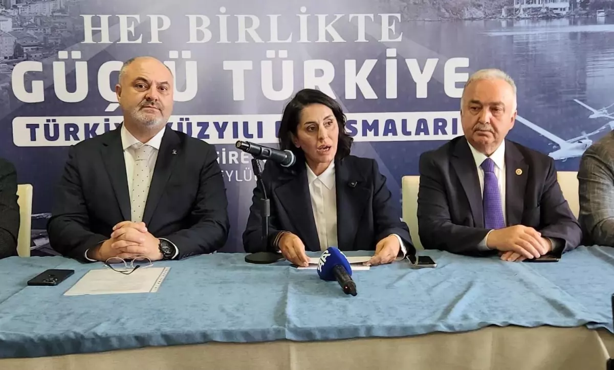 AK Parti Genel Başkan Yardımcısı Tuncer: 'Giresun bizi hiç yalnız bırakmadı'