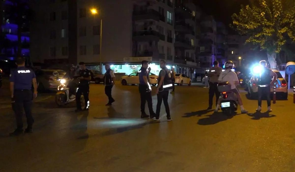 Alanya'da Huzur Uygulaması: Polis Genel Asayişi Sağlamak İçin Sahada