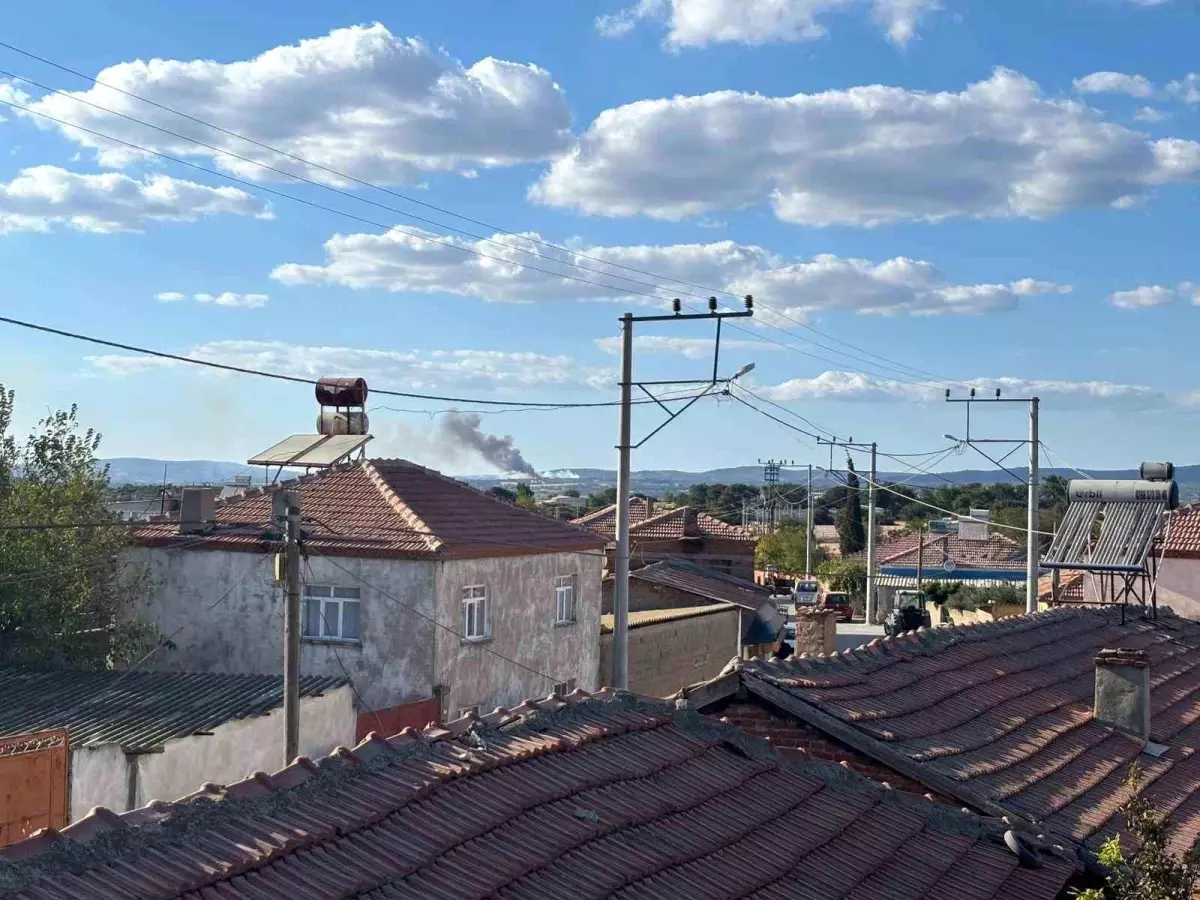 Çanakkale'de Orman Yangınına Müdahale Başladı