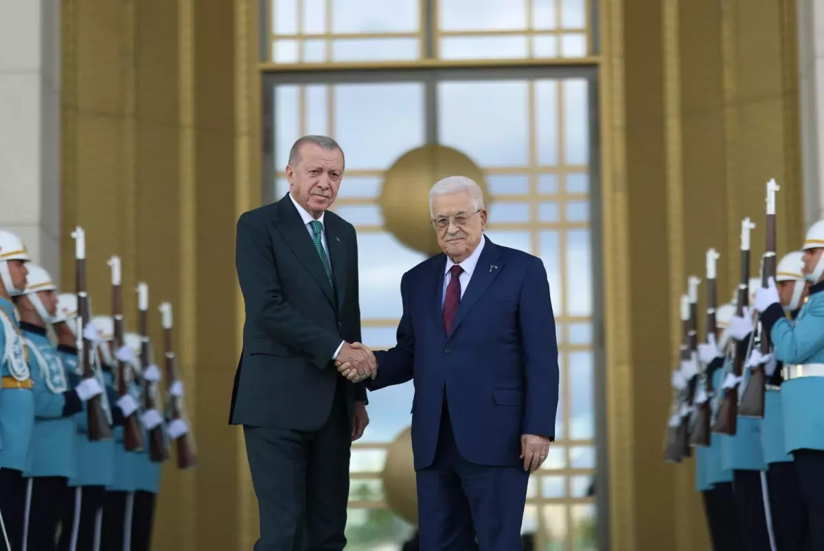 Erdoğan ve Abbas'tan İsrail'in Filistin'e Yönelik Saldırılarına Tepki