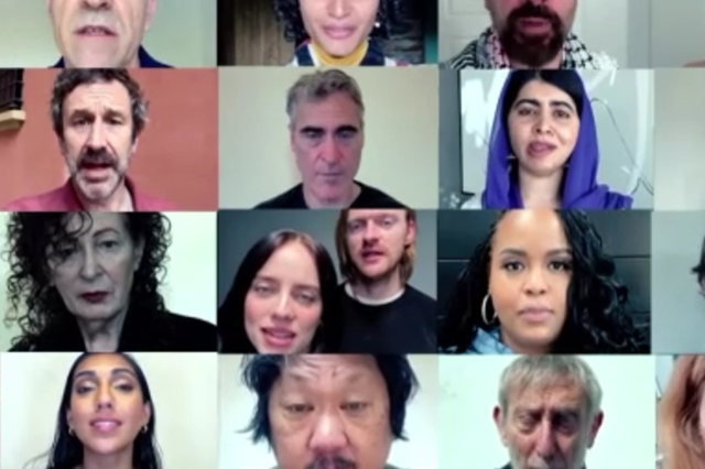 Joint call for a ceasefire for Palestine from world-famous figures