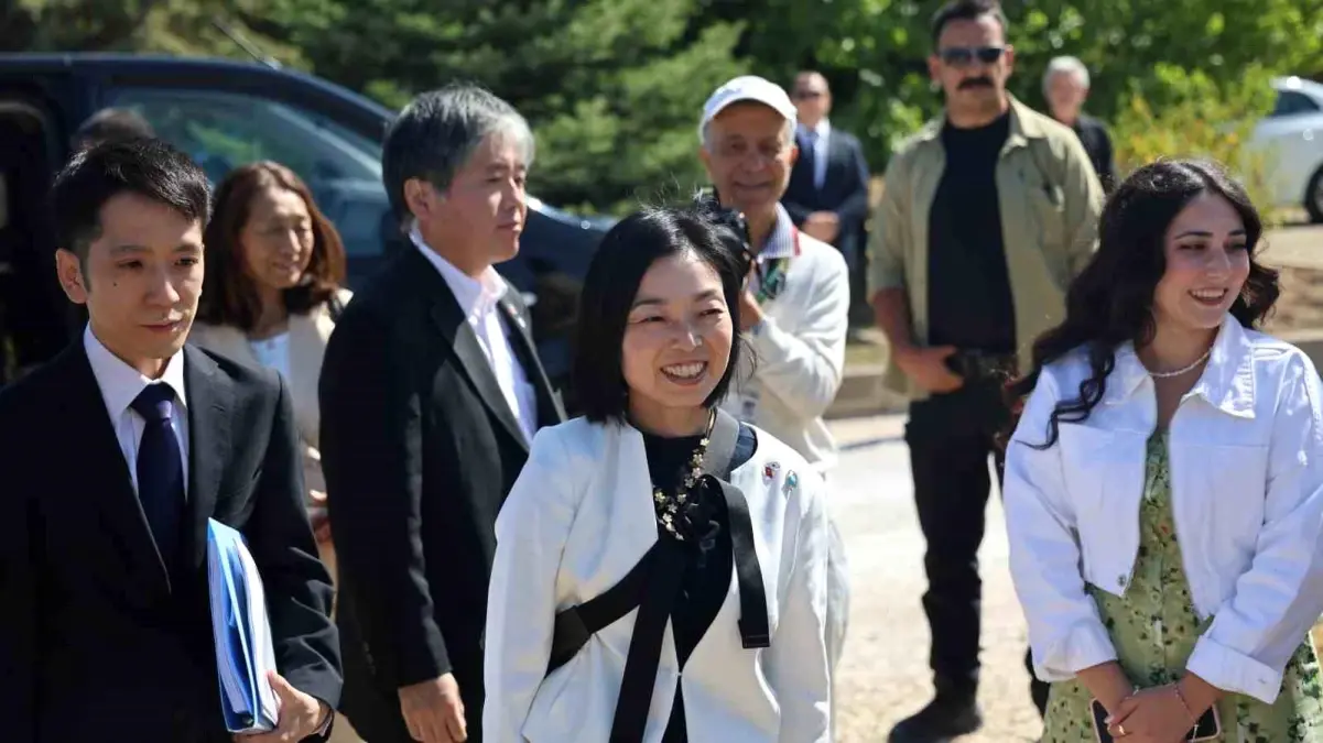 Prenses Akiko Mikasa, Kırşehir'de Japon Anadolu Arkeoloji Enstitüsü'nü Ziyaret Etti