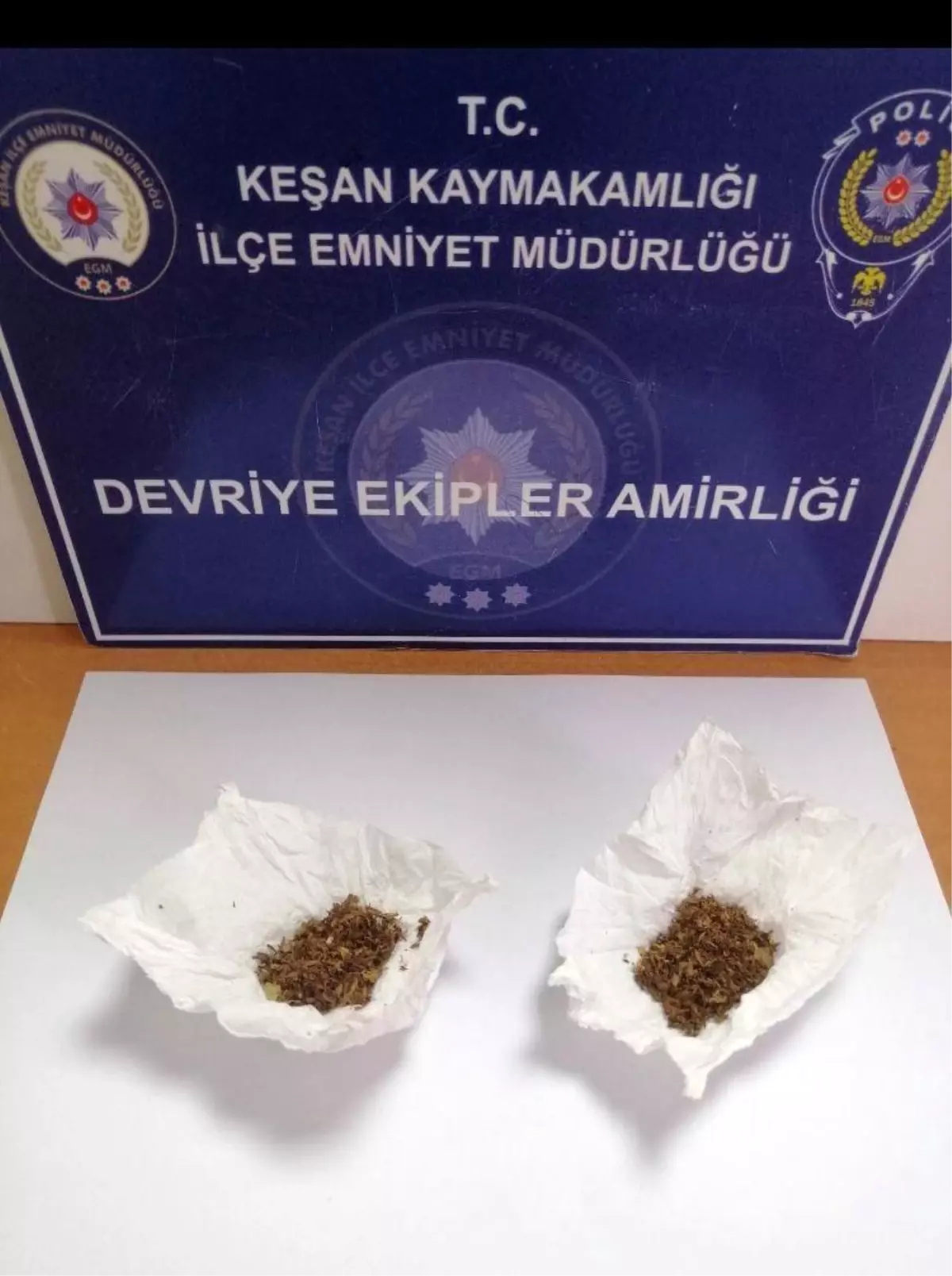 Keşan'da Uyuşturucu Operasyonu: 3,32 Gram Ele Geçirildi