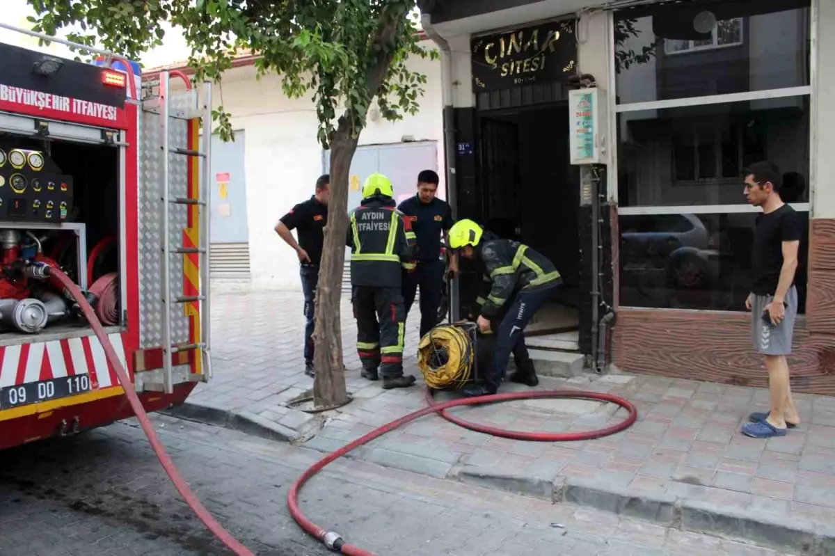 Aydın'da Kızartma Yağından Yangın Çıktı