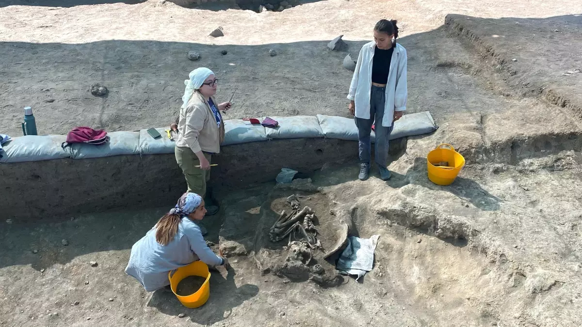 Küllüoba kazılarında 5 bin yıl öncesine ait mezarlar bulundu; 4'ü şiddete bağlı, 2'si veremden ölmüş