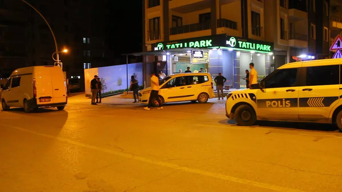Malatya'da Silahlı Kavga: 1 Yaralı