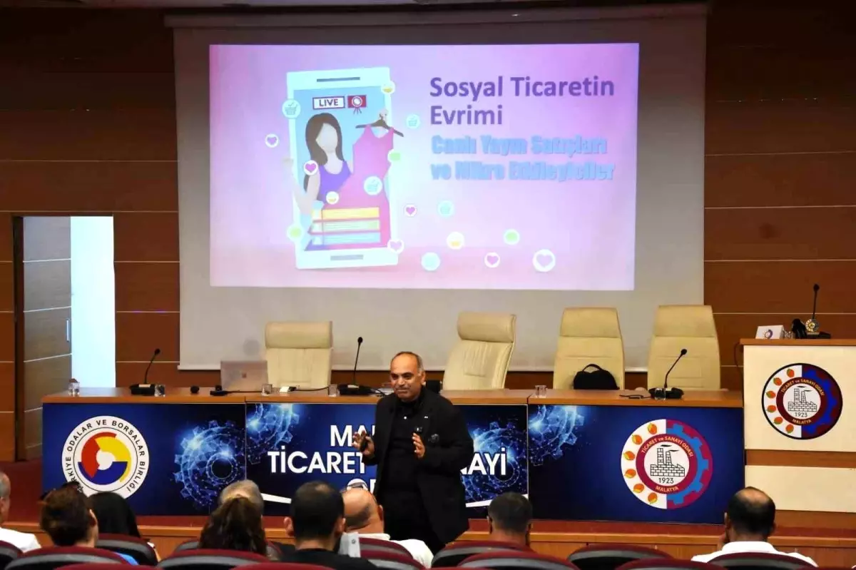 E-Ticaret ve Yapay Zeka Konferansı Malatya'da Düzenlendi