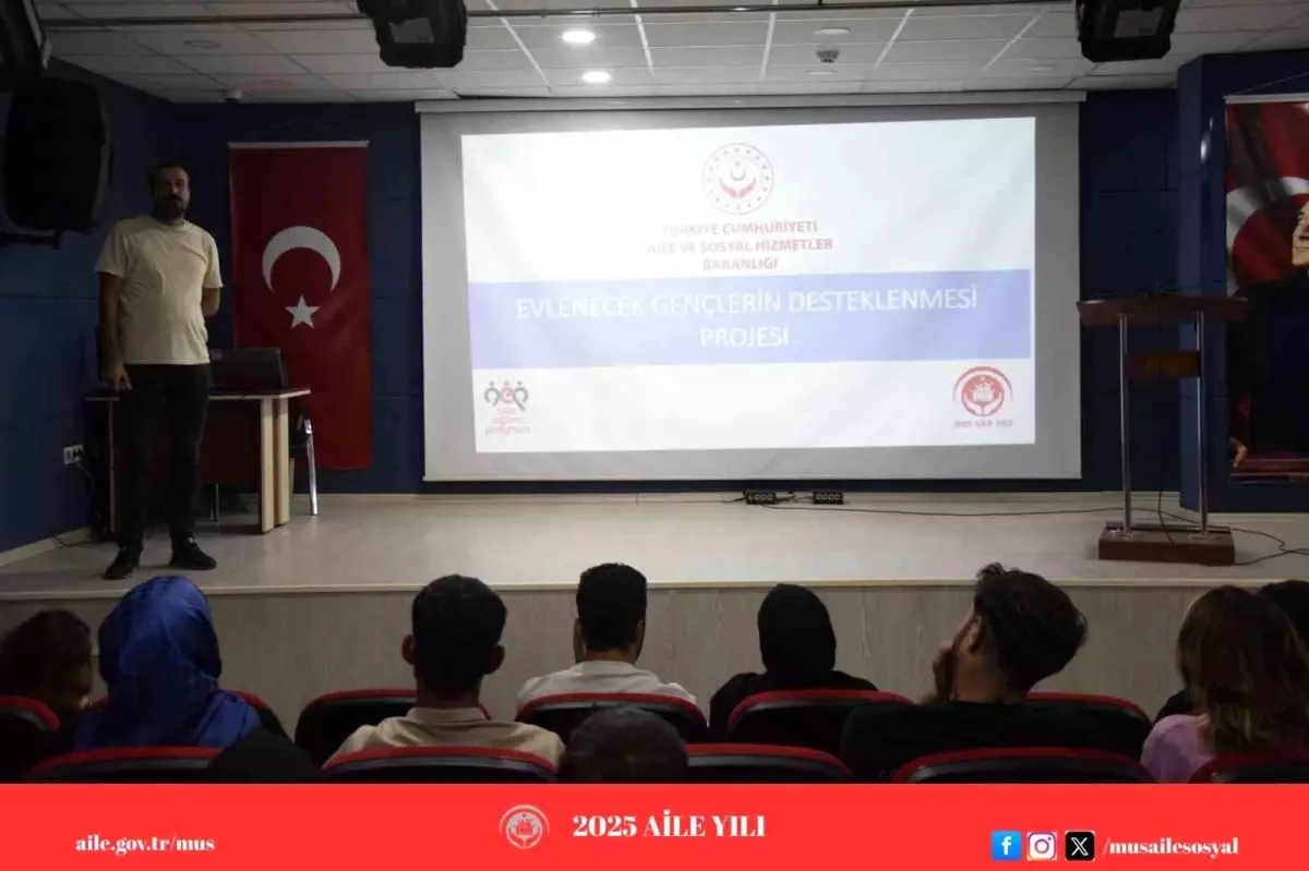 Muş'ta Evlenecek Gençlere Eğitim Desteği