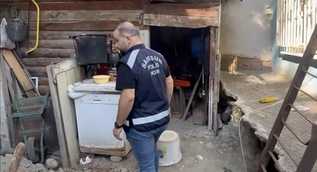 A woman who saw treasure in her dream was caught digging a tunnel under a 5-story apartment building with her son