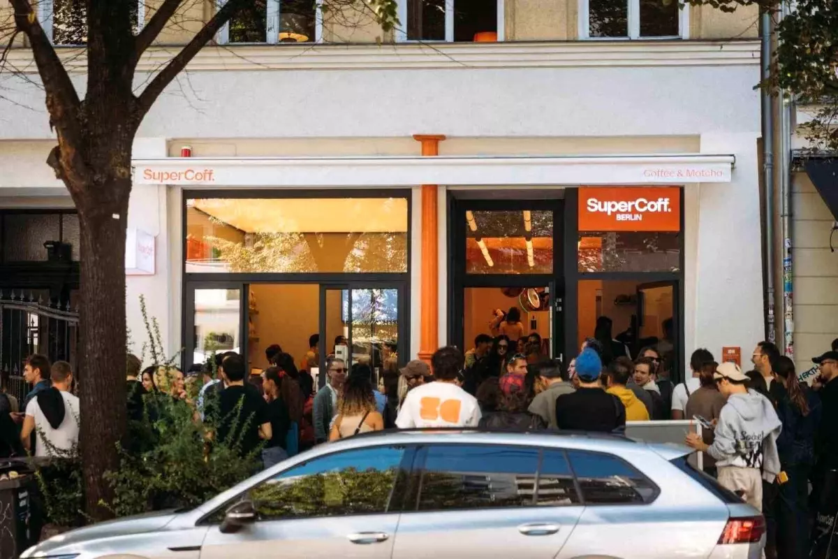 Mehmet Dinçerler Berlin'de SuperCoff'un İlk Mağazasını Açtı