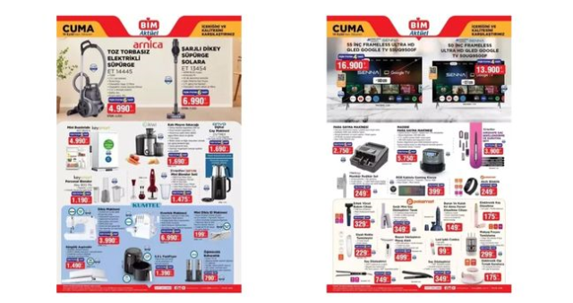 19 Eylül 2025 BİM kataloğu: Bim'de bu cuma neler var, hangi ürünler indirimde?