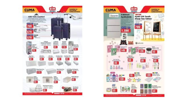 19 Eylül 2025 BİM kataloğu: Bim'de bu cuma neler var, hangi ürünler indirimde?