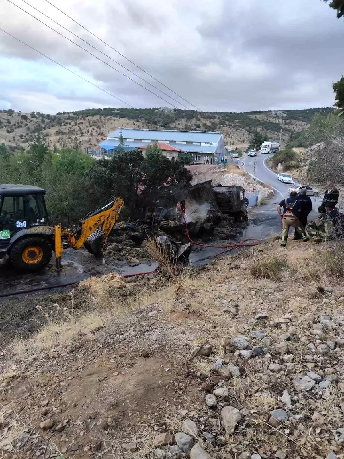 Ankara'da Tır Yangını: İki Kez Söndürüldü