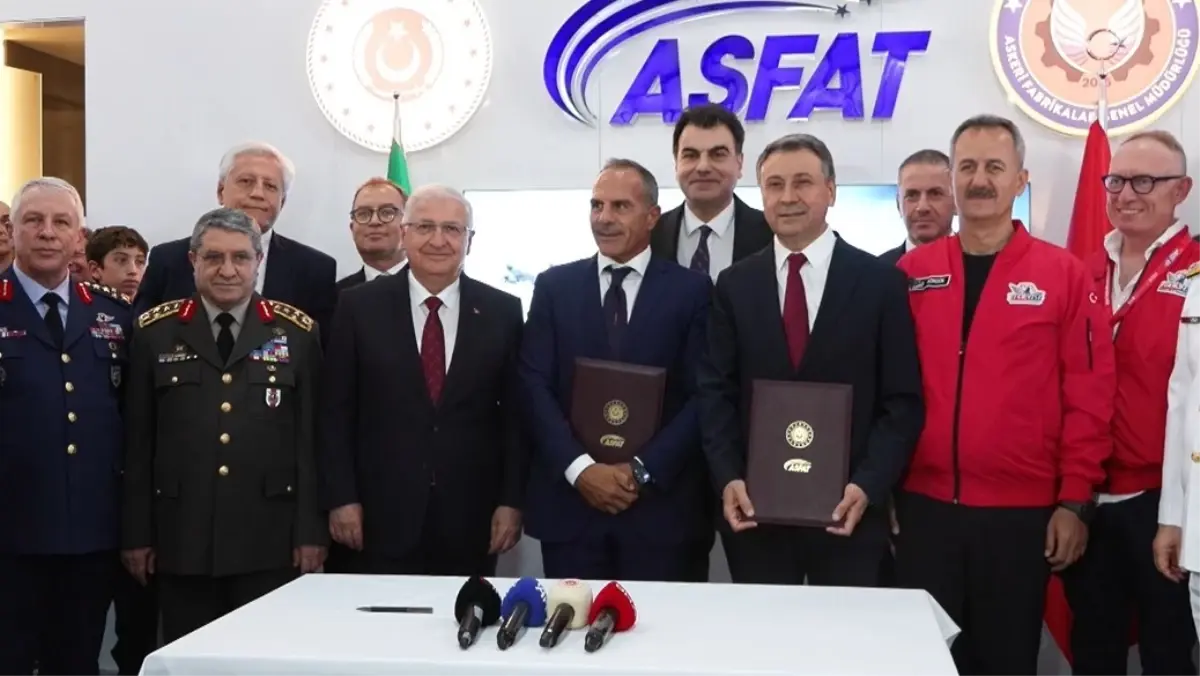 ASFAT ve İtalya'nın Magnaghi Havacılık Şirketi Ortak Girişim Sözleşmesi İmzaladı