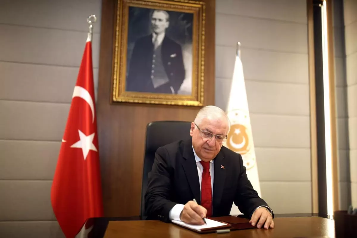 Milli Savunma Bakanı Yaşar Güler'den 19 Eylül Gaziler Günü Mesajı