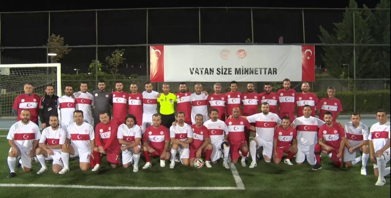 Gaziler Günü Futbol Müsabakası düzenlendi