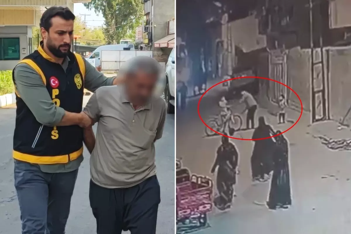 Çocukları sopayla döven adam itiraz üzerine yeniden gözaltına alınarak tutuklandı