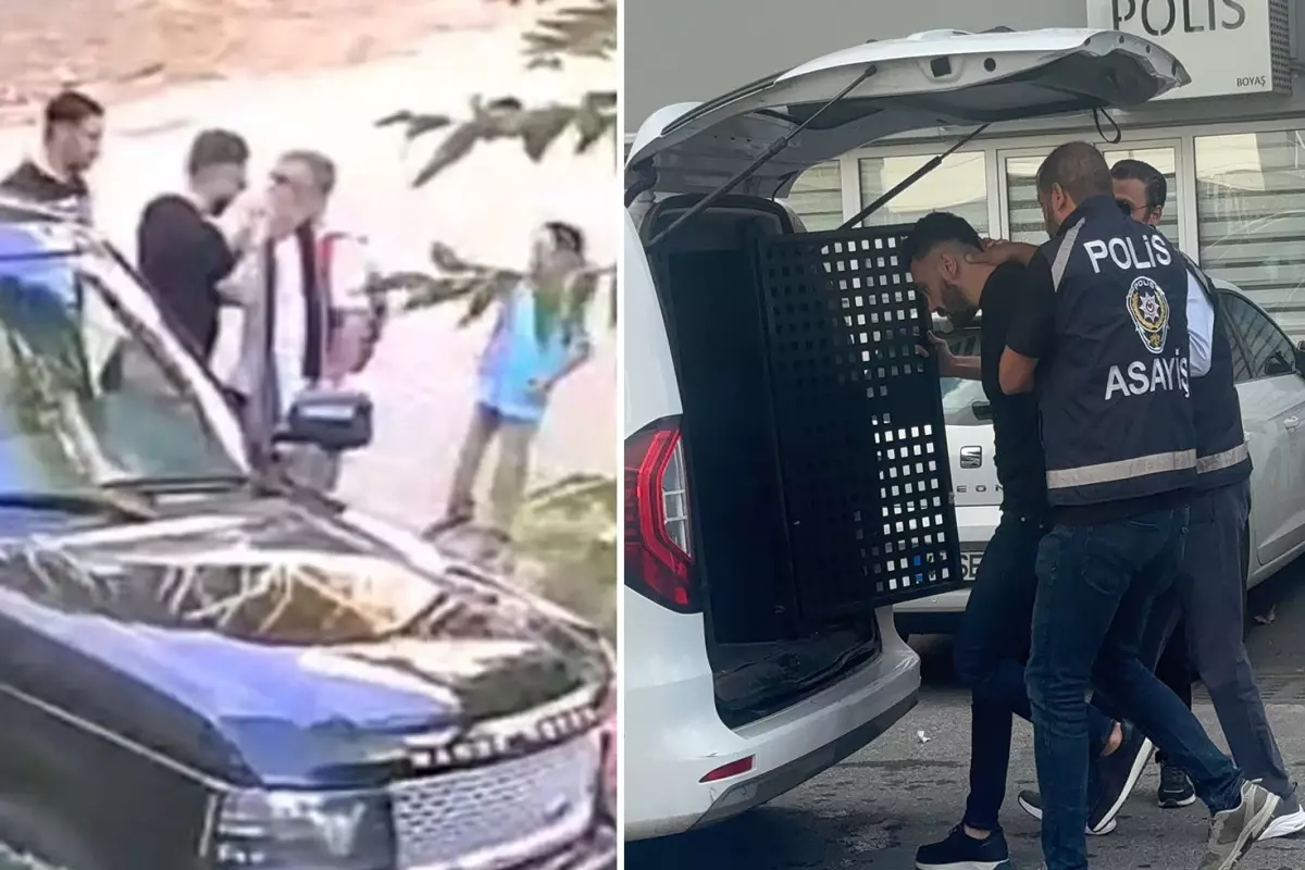 Çocuklarının gözü önünde babaya tokat atan saldırgan, aynı gün bakın ne yapmış
