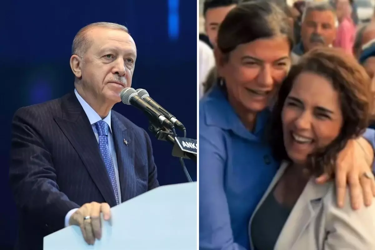 DEM Parti'nin kalesinde Cumhurbaşkanı Erdoğan'ı mest edecek görüntü