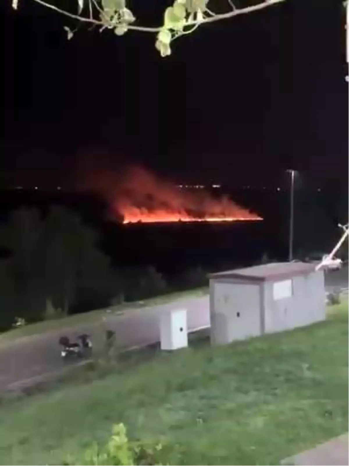 Diyarbakır'daki Tarihi Hevsel Bahçeleri'nde Yangın