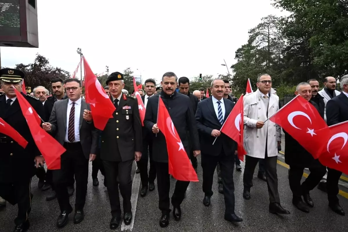 Erzurum'da Gaziler günü dolayısıyla kortej yürüyüşü düzenlendi