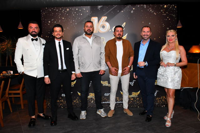 Evo Holding 16. yılını yıldızlar geçidine dönen görkemli bir geceyle kutladı