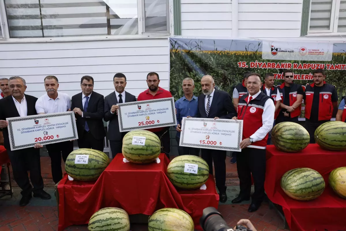 Diyarbakır Karpuzunun Şampiyonu Belli Oldu