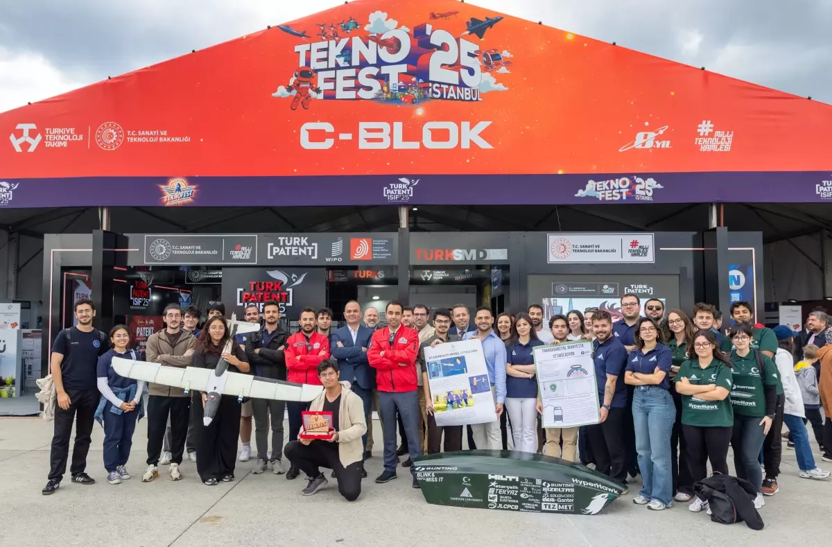 TEKNOFEST'te Hava Yastıklı İnsansız Mayın Tarama Aracı Göz Doldurdu