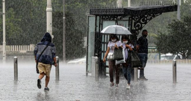 Meteoroloji'den 13 il için fırtına ve sağanak uyarısı! Hangi illerde yağmur var?