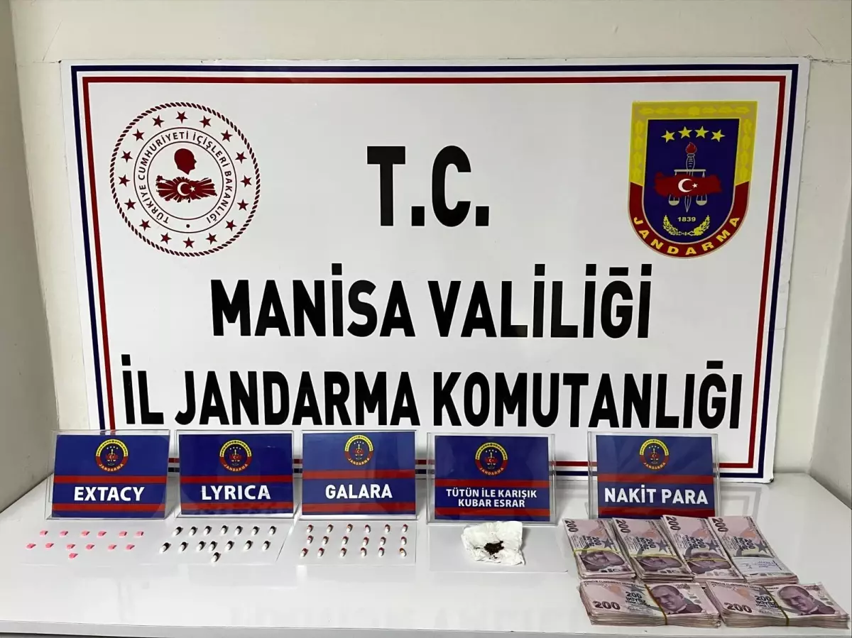 Manisa'da Uyuşturucu Operasyonu: 46 Hap ve 2 Gram Skunk Ele Geçirildi