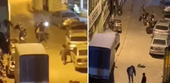 Damacana su kavgasında taş ve sopalar havada uçuştu