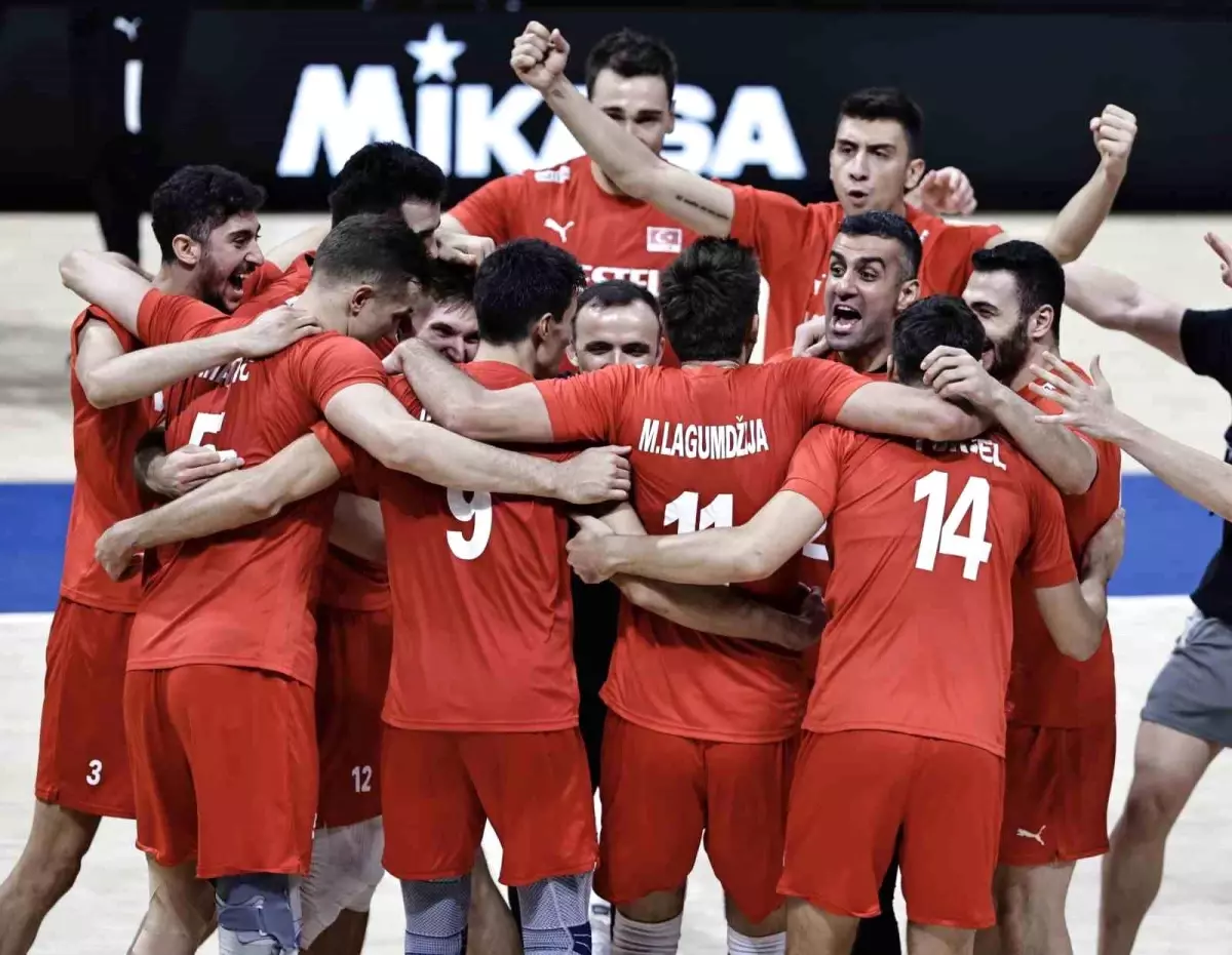 A Milli Erkek Voleybol Takımı Çeyrek Finale Yükseldi