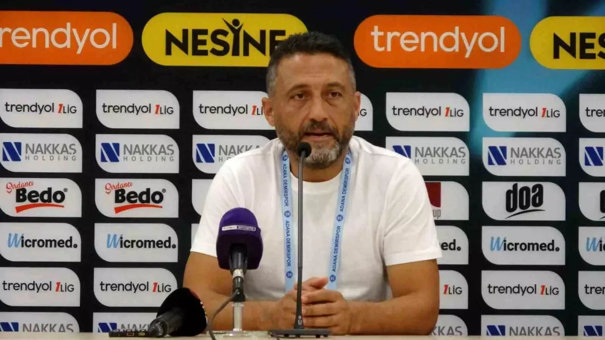 Adana Demirspor Yardımcı Antrenörü Koçak: Genç oyuncularla futbolumuzu geliştireceğiz