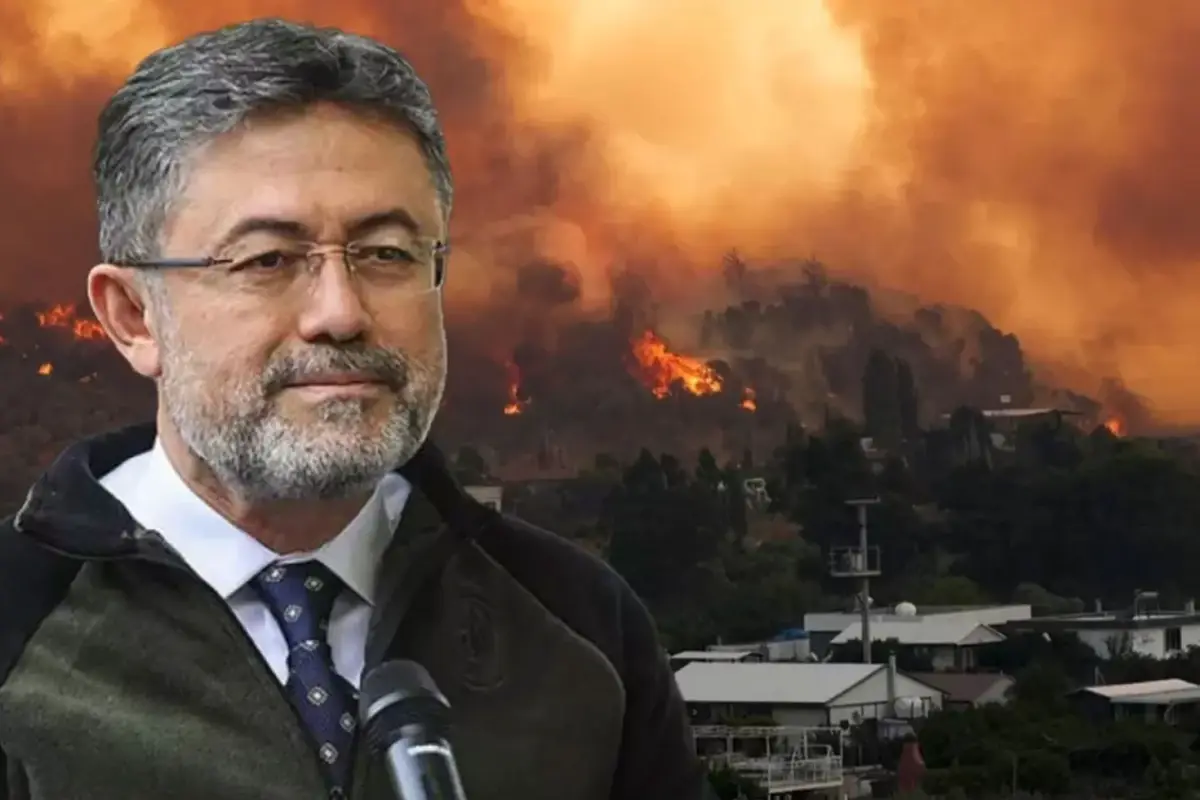 Bakan Yumaklı'dan Antalya ve Muğla'daki yangınlar için sevindiren haber