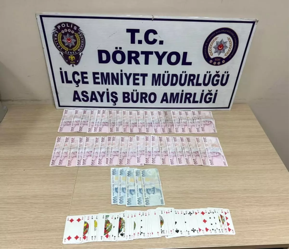 Hatay'da Kumar Operasyonu: 13 Kişiye 120 Bin TL Ceza