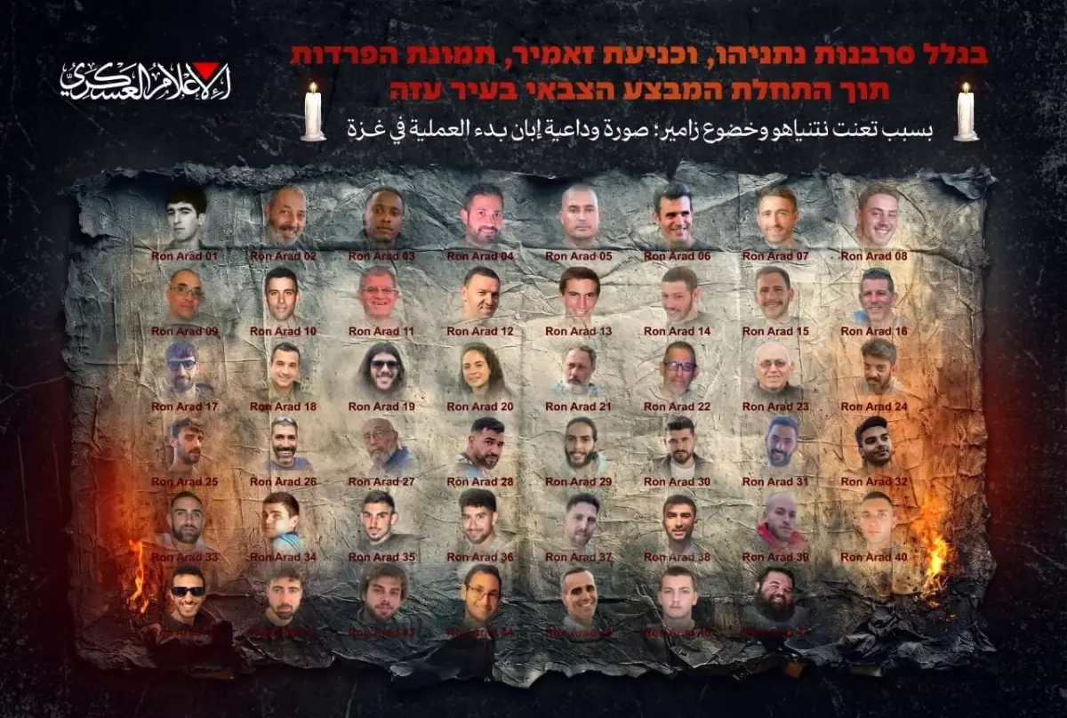 Hamas'tan İsrail'e Uyarı: 47 Esir Tehlikede