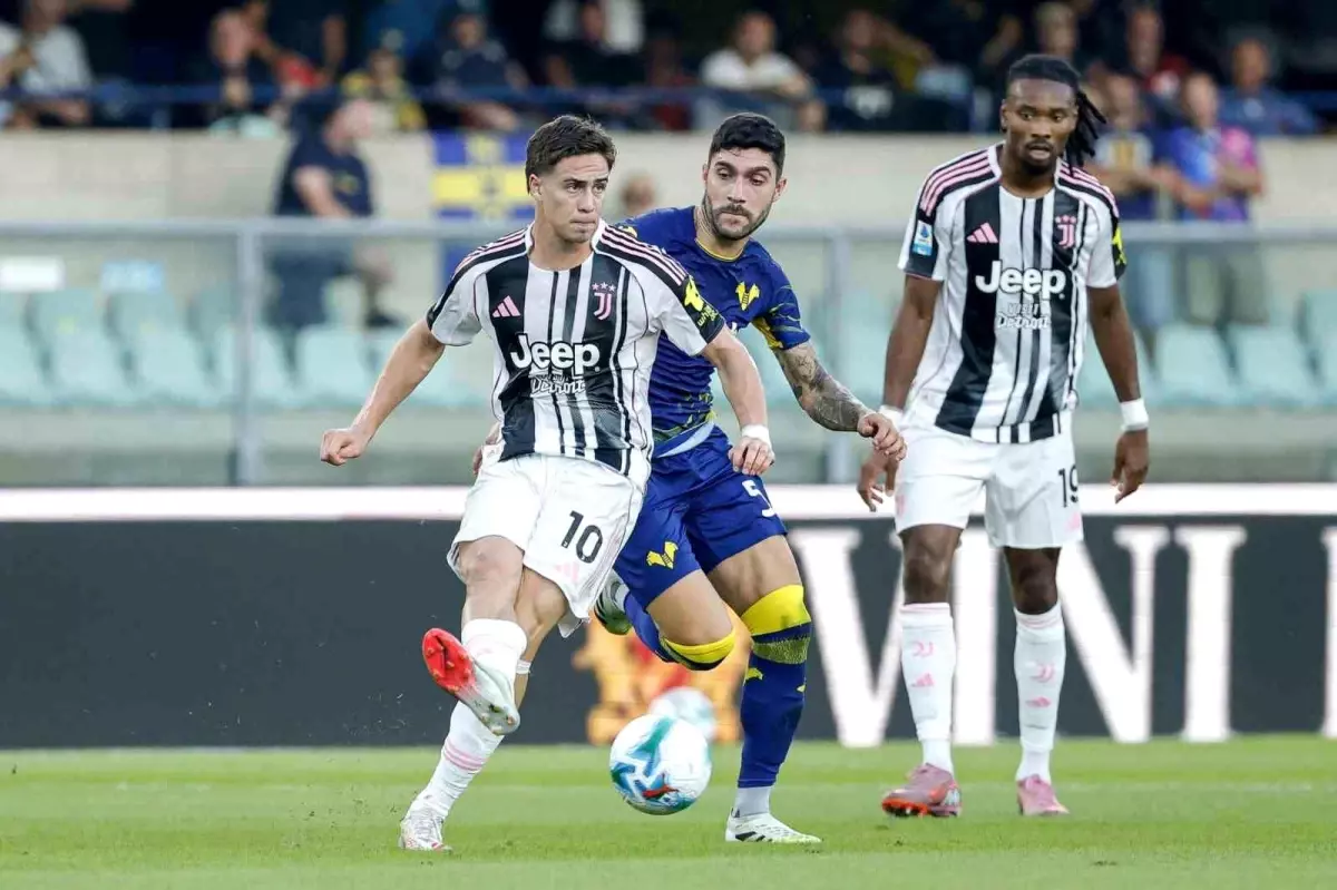 Juventus, Hellas Verona ile 1-1 Berabere Kaldı