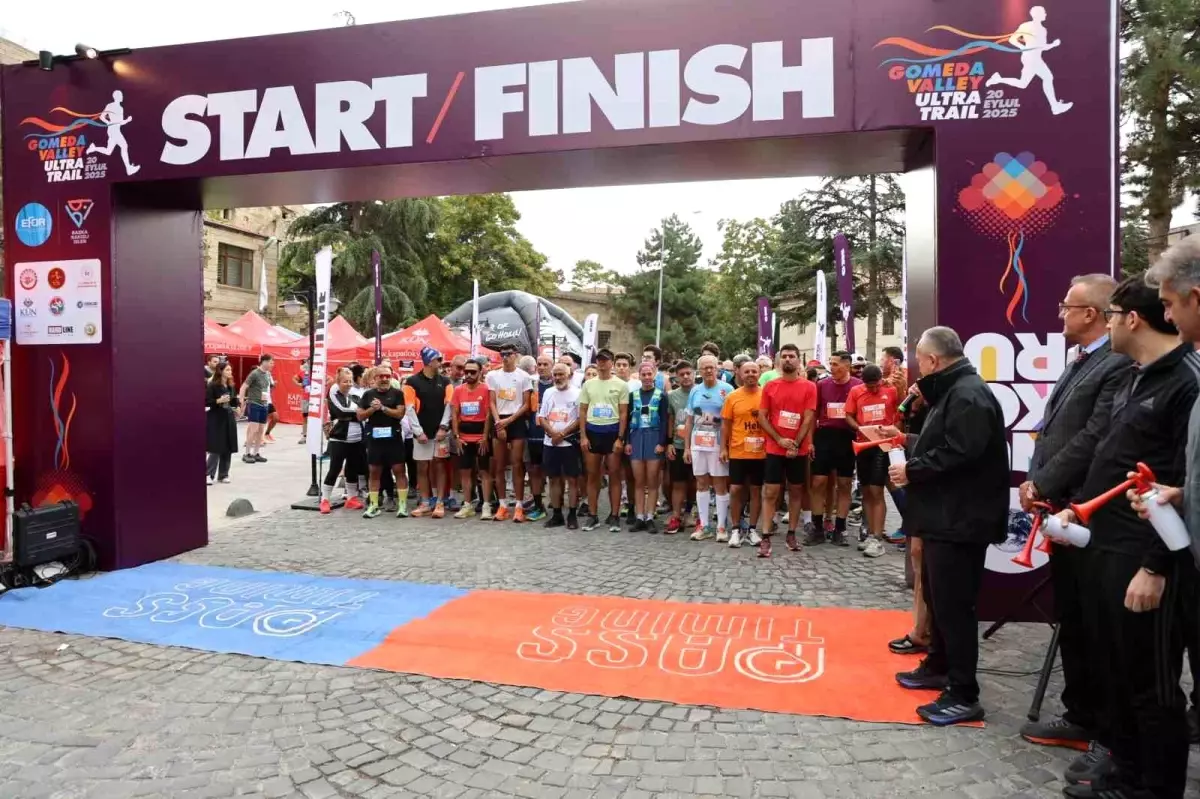 Kapadokya Gomeda Ultra Trail Koşusu Başladı