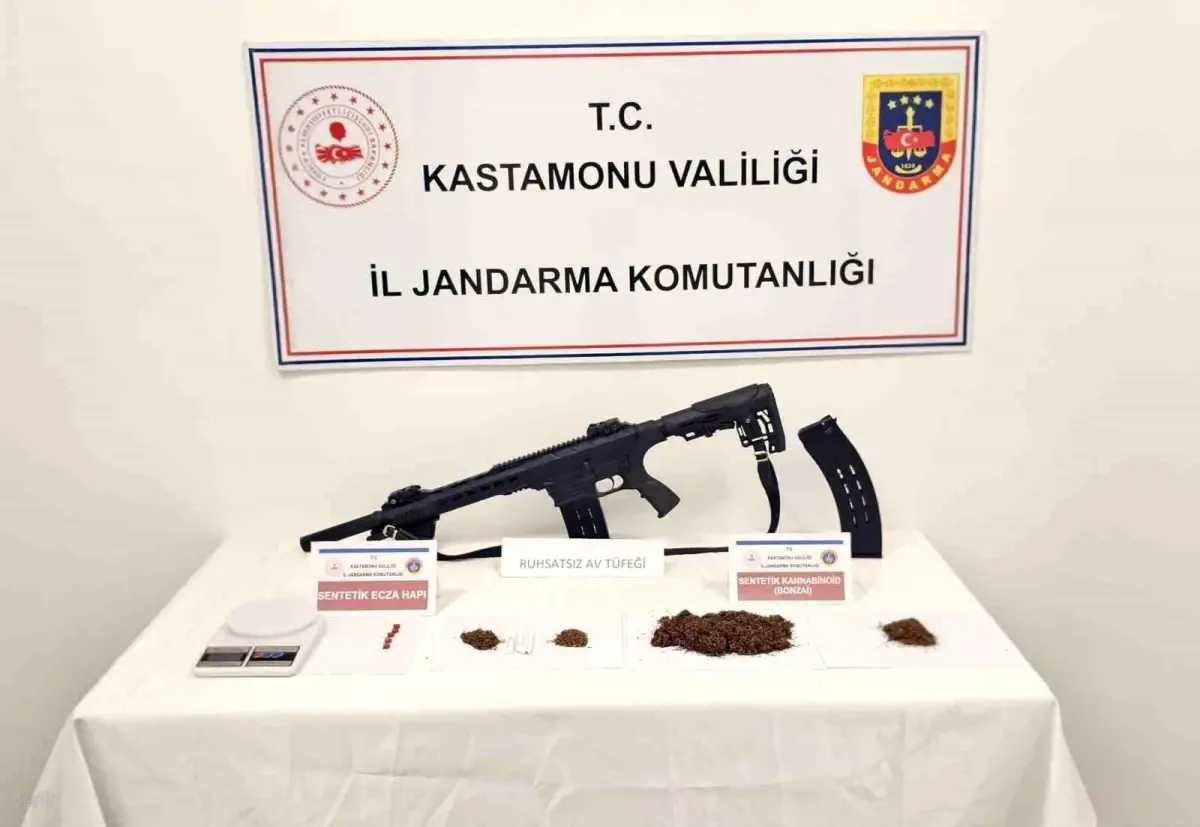 Kastamonu'da Uyuşturucu Operasyonu: 5 Tutuklama
