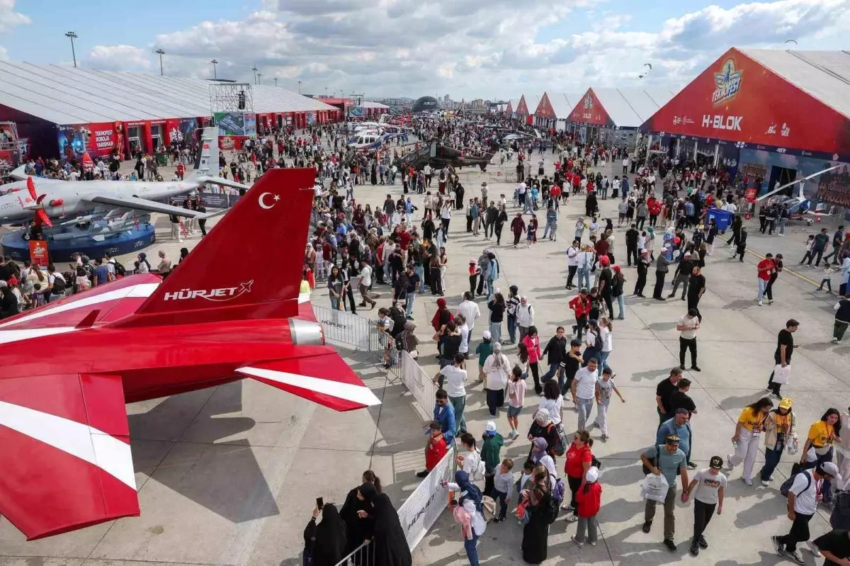 Dünyanın En Büyük Havacılık, Uzay ve Teknoloji Festivali TEKNOFEST Büyük İlgi Gördü